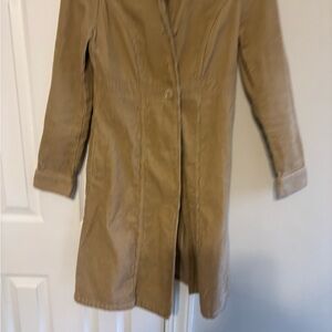 Free People Tan Trench Coat
